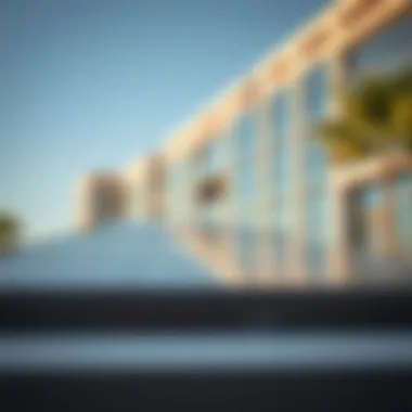 Integration of renewable technology at Plaza Masdar