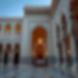 Architectural details of Qasr Al Hind showcasing traditional design elements