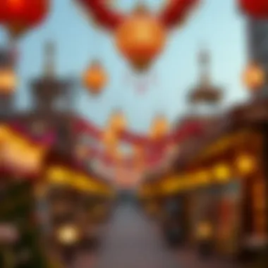 Cultural Richness: Ramadan Decorations in the City Cultural decorations in Dubai for Ramadan