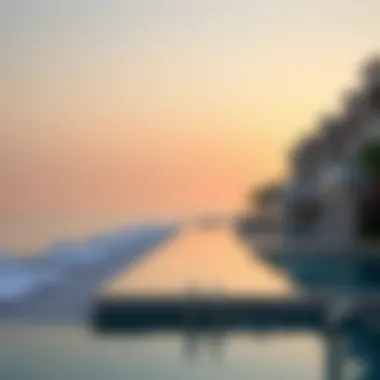 A serene beach view representing the appeal of Dubai's holiday homes