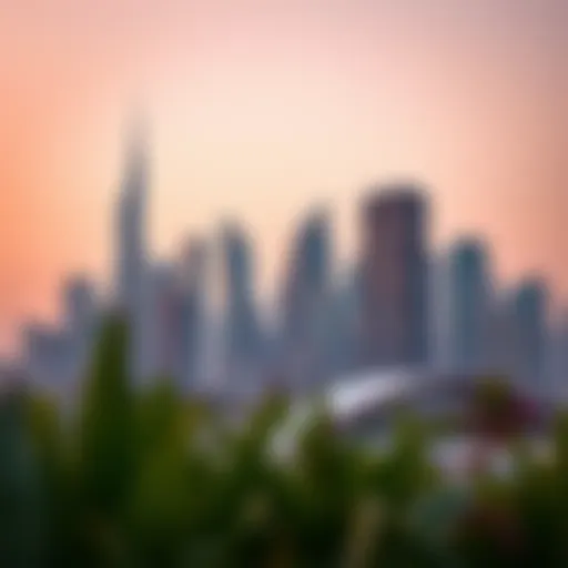 Modern Dubai skyline showcasing real estate development