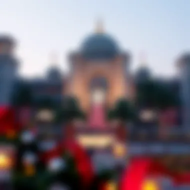 Festive Spirit of UAE National Day Festive decorations for UAE National Day