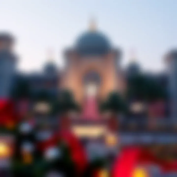 Festive Spirit of UAE National Day Festive decorations for UAE National Day