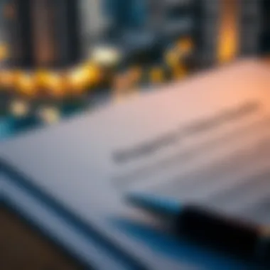 A close-up of a property title deed symbolizing ownership and investment