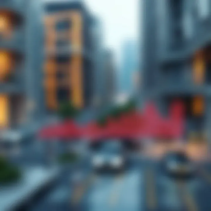 Graph demonstrating property transaction trends across different time zones