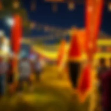 An event occurring in Riverland Dubai, showcasing its vibrant culture