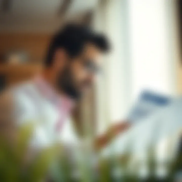 Analyzing Property Valuation in Dubai Investor analyzing property valuation