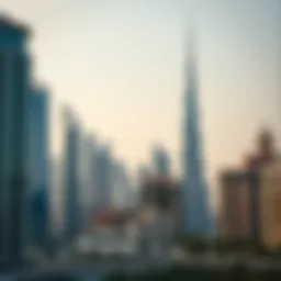 Stunning skyline of Dubai showcasing modern architecture