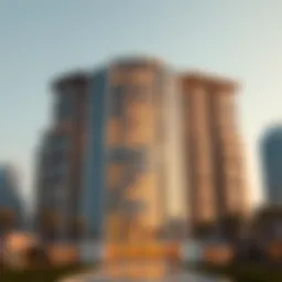 Architectural design of وحده مول in Dubai