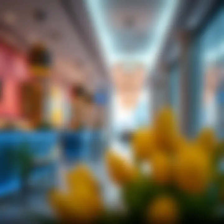 Commercial Vibrance: Inside وحده مول Vibrant commercial spaces in وحده مول