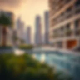 Illustration depicting the essence of title deeds in Dubai