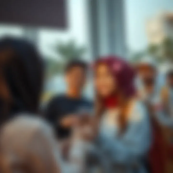 Engaging in community service activity